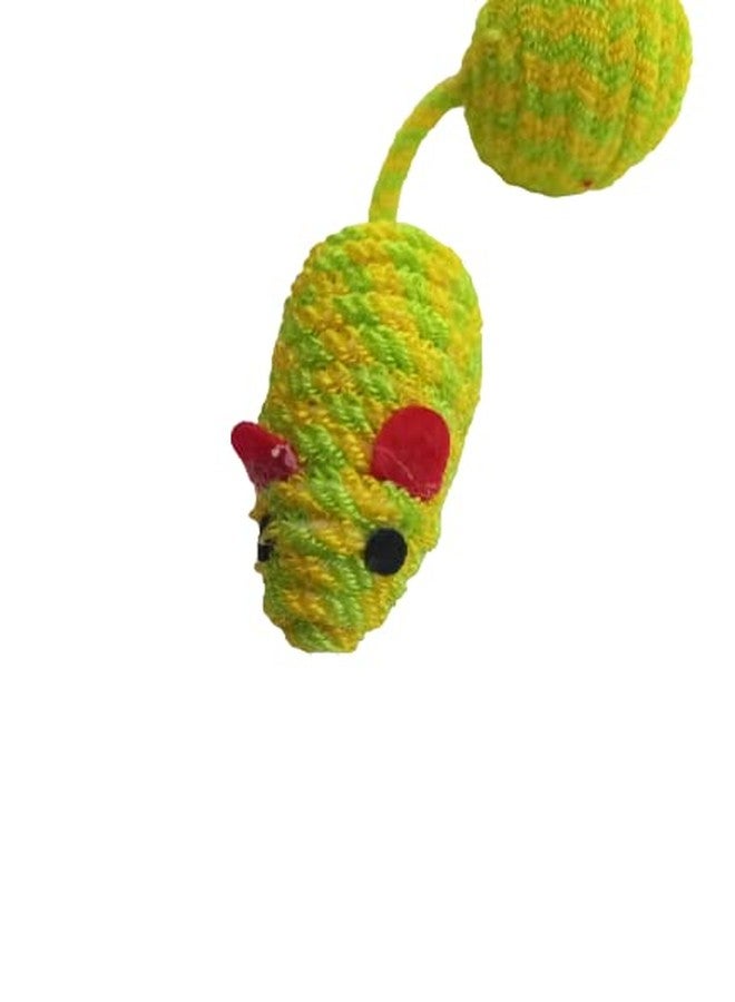 Smart Pups Rat face mice Toys Intreactive Toys Colour May Very Pack of 1 Pcs (Green) - Image 2